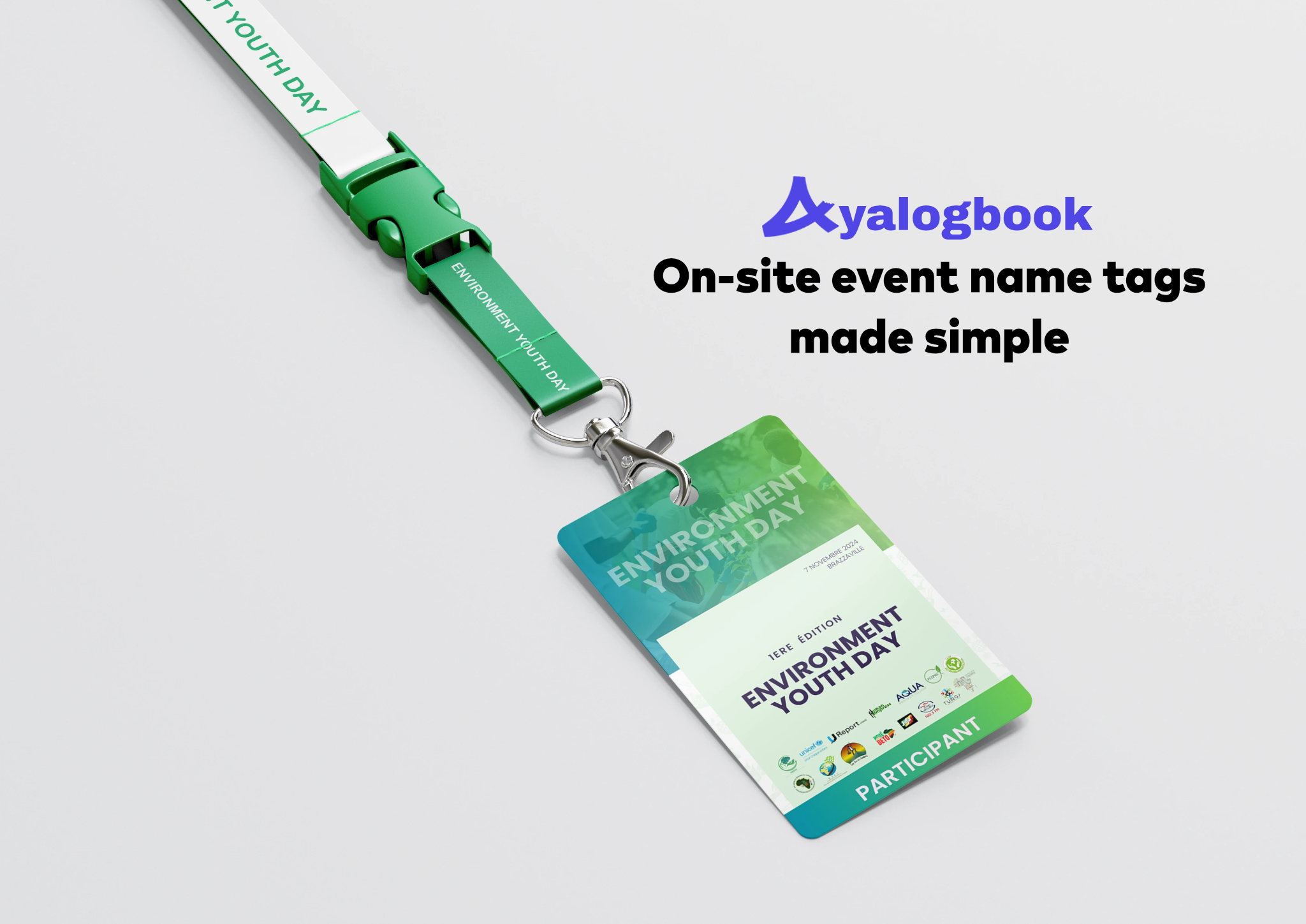 Event name tag printing